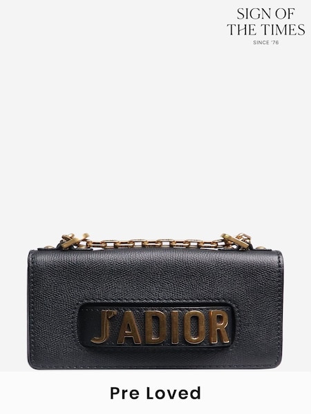 Christian Dior Black J'Adior Leather Mini Bag (W55475) | £1,890