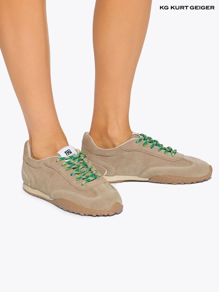 KG Kurt Geiger Cream Lagos Trainers (W55486) | £129
