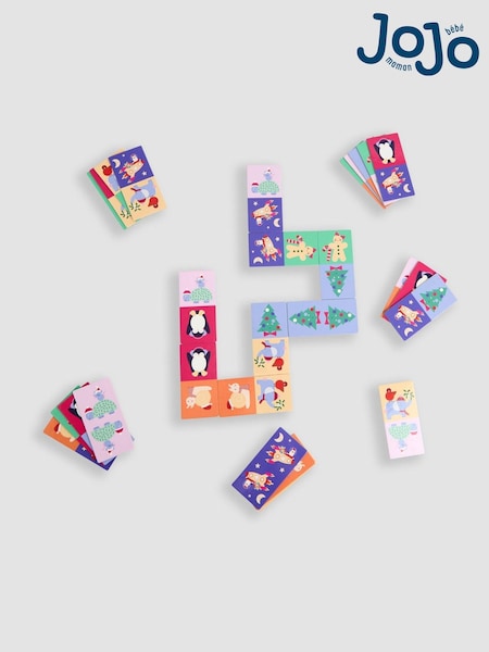 JoJo Maman Bébé Christmas Dominoes (W55679) | £10