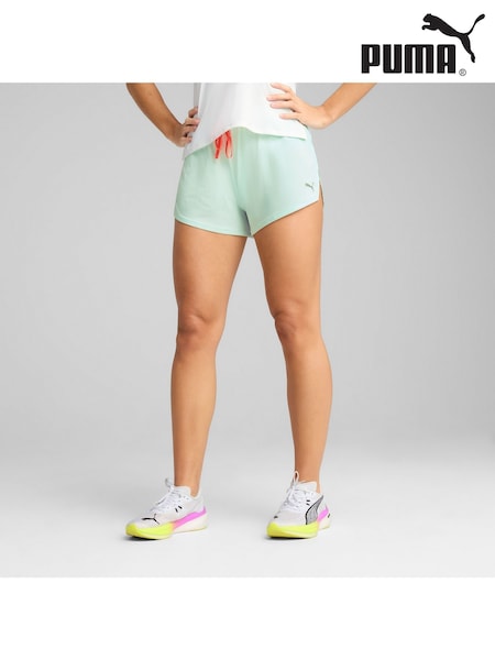 Puma Blue Womens Run Knit 3 Split Shorts (W55885) | £38