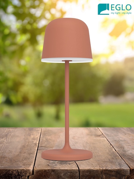 Eglo Red MANNERA-S Portable LED Table Light (W56092) | £44