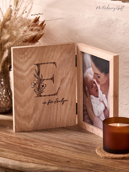 New Baby Book Photo Frame by No Ordinary Gift (W56141) | £34