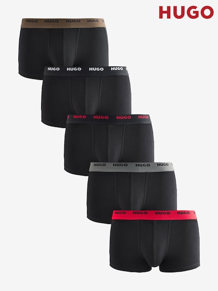HUGO Black Boxers 5 Pack (W56197) | £69