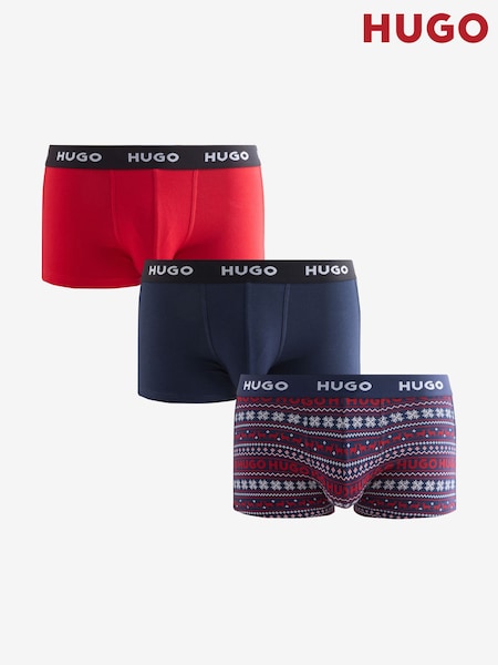 HUGO Red Boxers 3 Pack (W56198) | £42