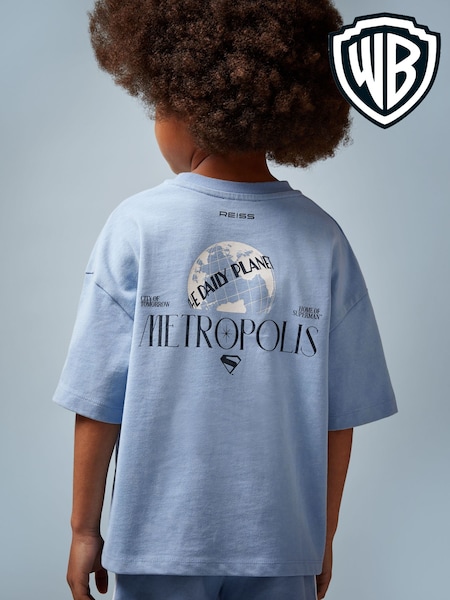 Superman | Reiss Metropolis Logo T-Shirt (W56257) | £22