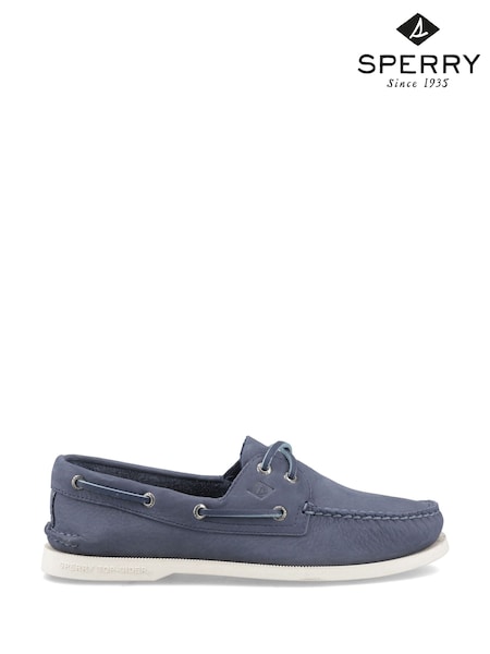 Sperry Blue Authentic 2 Eye Boat Shoes (W56344) | £100