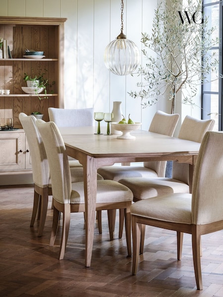 Willis & Gambier Set of 6 Brown Toulon Dining Tables and Chairs (W56373) | £2,525