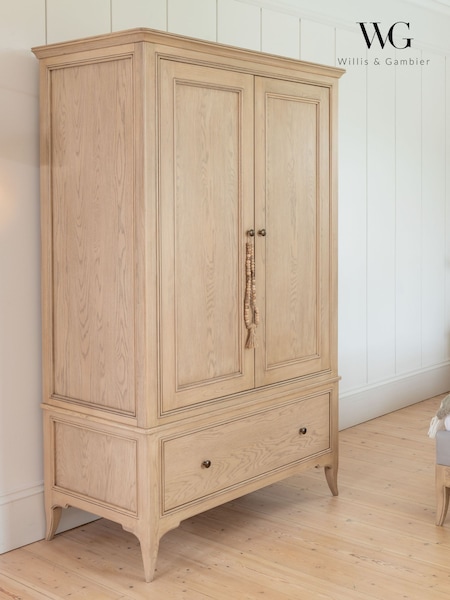 Willis & Gambier Brown Toulon Double Mirrored Wardrobe (W56386) | £1,398