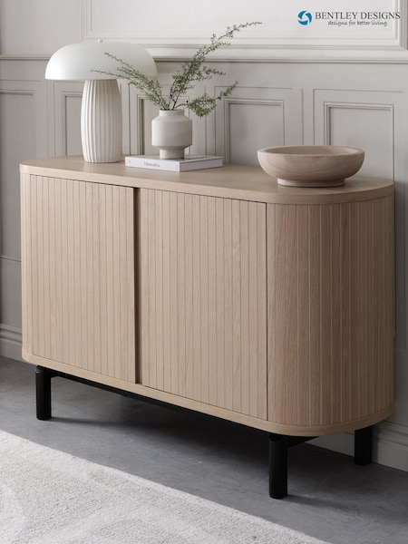Bentley Designs Scandi Oak Vega Narrow Sideboard (W56505) | £960