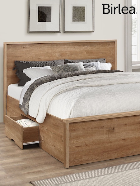 Birlea Oak Stockwell Bed (W56523) | £429 - £463