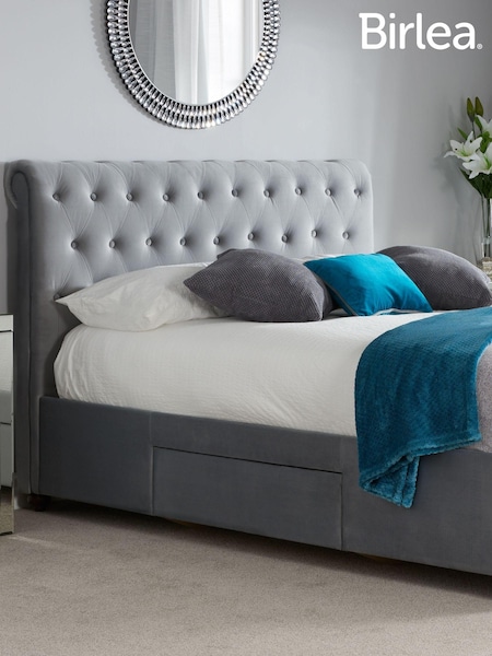 Birlea Grey Marlow Bed (W56524) | £515 - £600