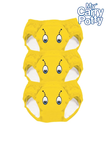 My Carry Potty 3 Pack Yellow My Little Bumblebee Training Pants (W56605) | £19