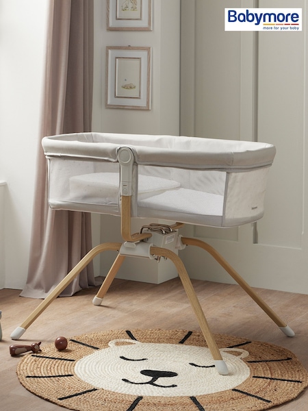 Babymore Grey Air Motion Gliding Crib (W56620) | £140