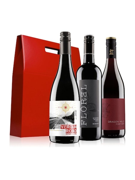 Virgin Wines Red Wine Trio Gift Box (W56764) | £53