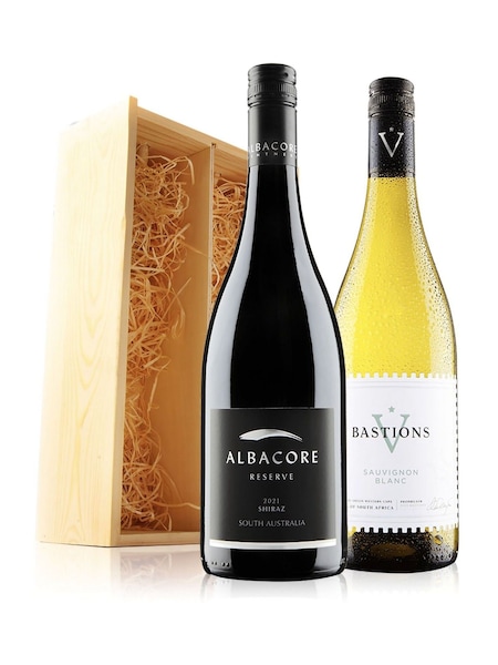 Virgin Wines Luxury Mixed Duo in Wooden Gift Box (W56767) | £43