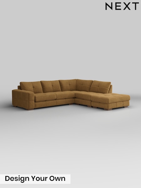 Luxe Chenille/Honey Yellow Brooke Deep Sit (W56993) | £2,925