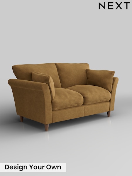 Luxe Chenille/Honey Yellow Hartley Relaxed Sit (W56998) | £1,175