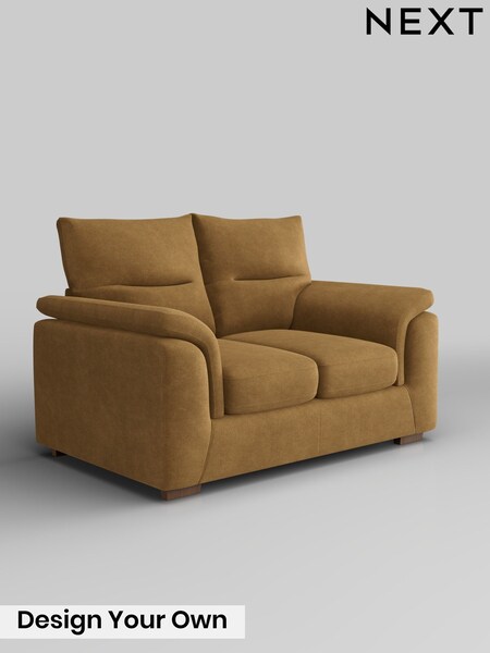 Luxe Chenille/Honey Yellow Hayden Highback (W56999) | £1,125