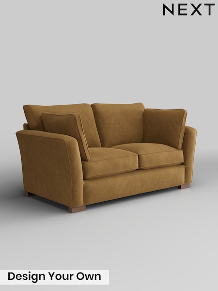 Luxe Chenille/Honey Yellow Heath Highback (W57002) | £1,225