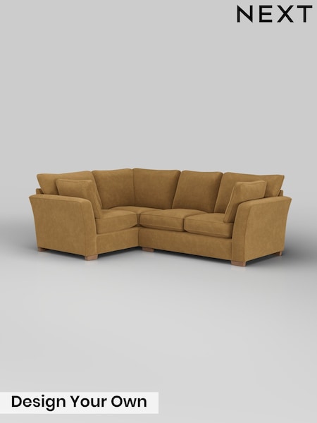 Luxe Chenille/Honey Yellow Heath Highback (W57002) | £2,199