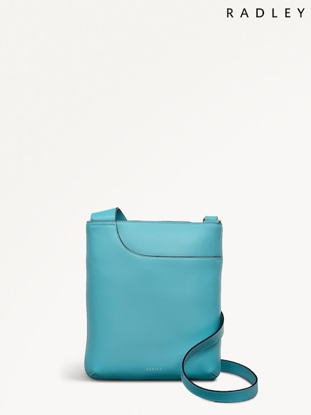 Radley Medium Blue Pockets Zip Top Cross-Body Bag (W57183) | £159