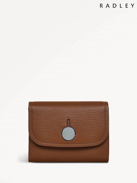 Radley Medium Bathurst Mews Flapover Brown Purse (W57187) | £79