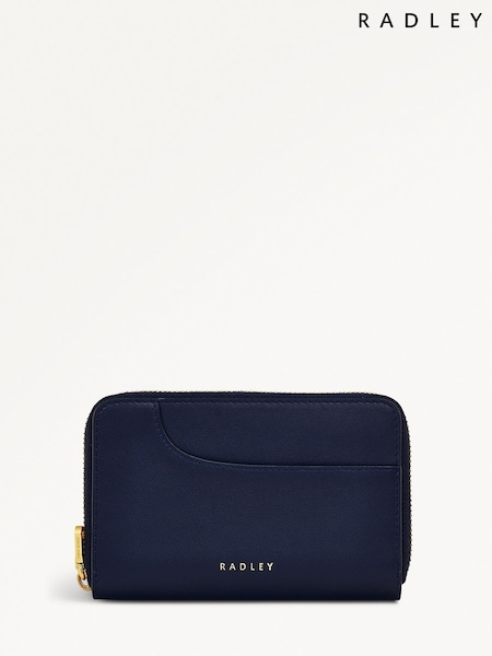 Radley Medium Blue Pockets Zip Around Purse (W57196) | £79