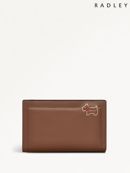 Radley Medium Heritage Lane Bifold Brown Purse (W57197) | £69
