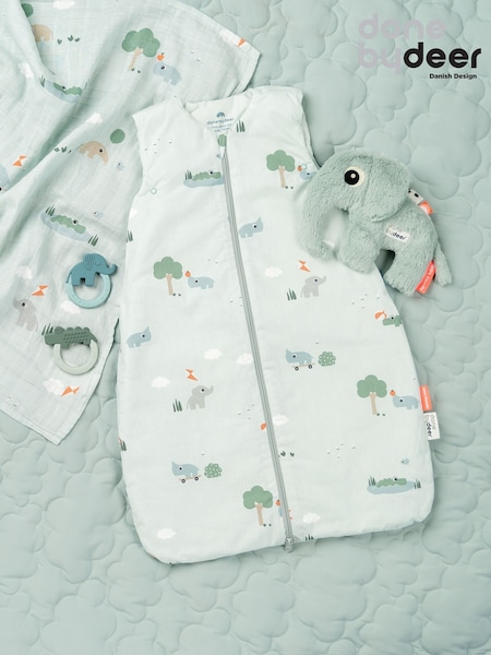 Done by Deer Blue Playground Sleep Bag (W57226) | £0