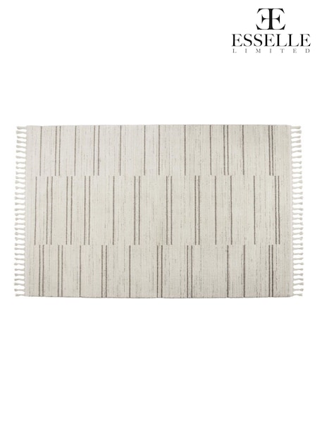Esselle Cream Arctic Vista Rug  200 x 290cm (W57327) | £59.99