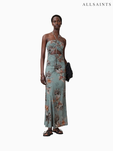AllSaints Blue Celia Dress (W57676) | £139