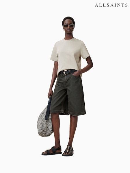 AllSaints Natural 100% Organic Cotton Lisa T-Shirt (W57678) | £45