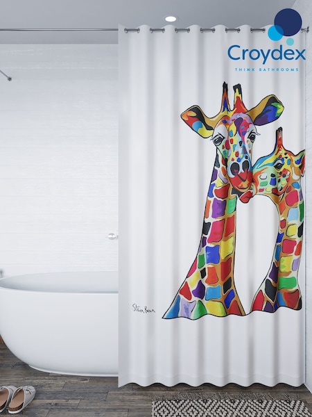 CROYDEX Francie & Josie Shower Curtain (W57781) | £46