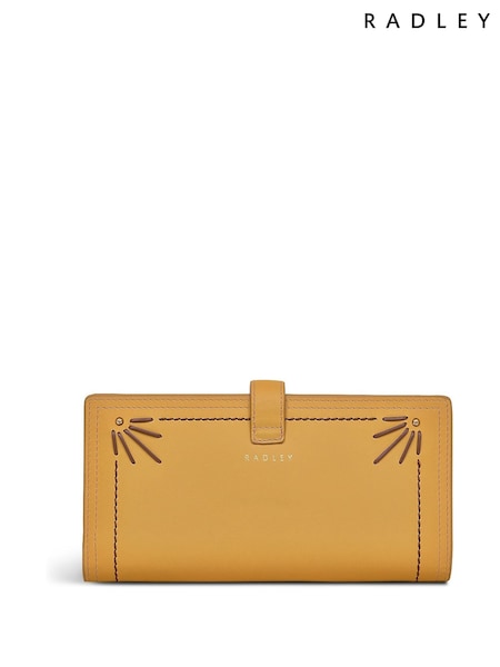 Radley London Large Willis Street Craft Bifold Matinee Brown Purse (W58083) | £89