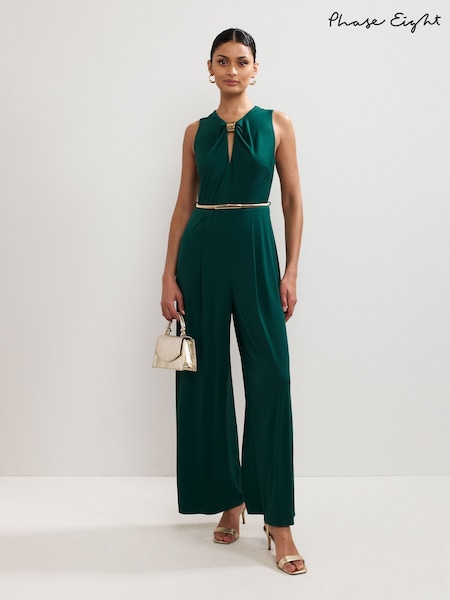 Phase Eight Blue Alinda Jumpsuit (W58385) | £159