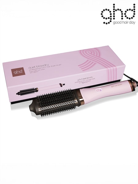 ghd Pink Sorbet Duet Blowdry Charity Limited Edition Hair Dryer Brush (W58638) | £379