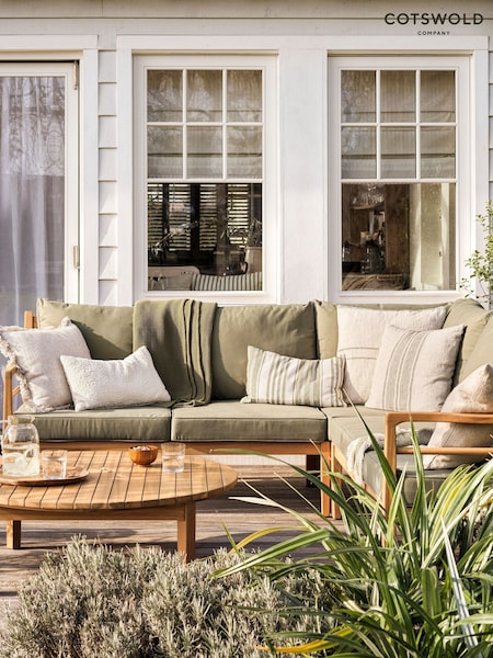 Cotswold Company Natural Nettleton Corner Set (W58714) | £1,550