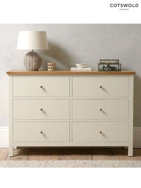 Cotswold Company Classic Cream Simply 6 Drawer Chest of Drawers (W58717) | £430