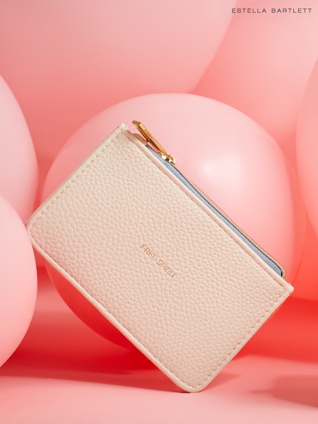 Estella Bartlett Cream Classic Card Purse (W58800) | £21