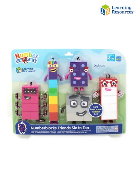 Learning Resources Numberblocks® Friends Six to Ten Set (W58840) | £26