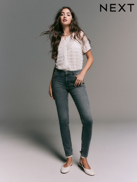 Grey Denim Supersoft Skinny Jeans (W58846) | £28
