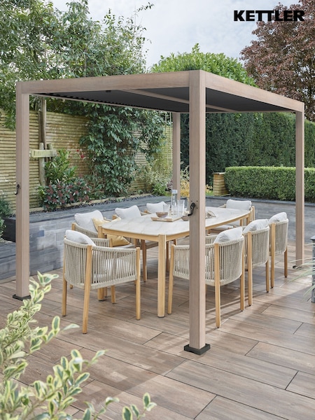 Kettler Grey Garden Signature Pagoda 3x4m (W58902) | £4,499
