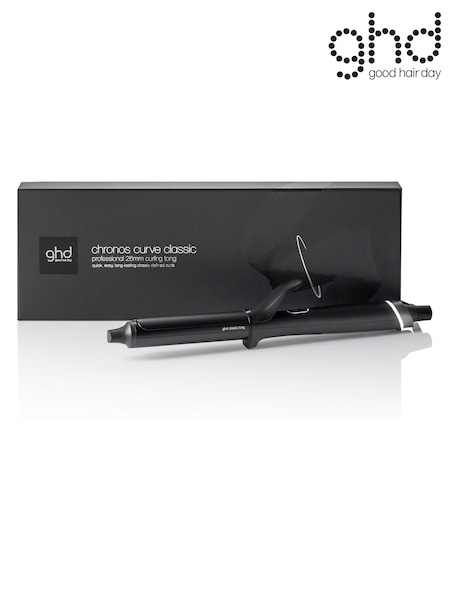 ghd Chronos Curve Classic Tong 26mm Black Hair Curler (W58903) | £189