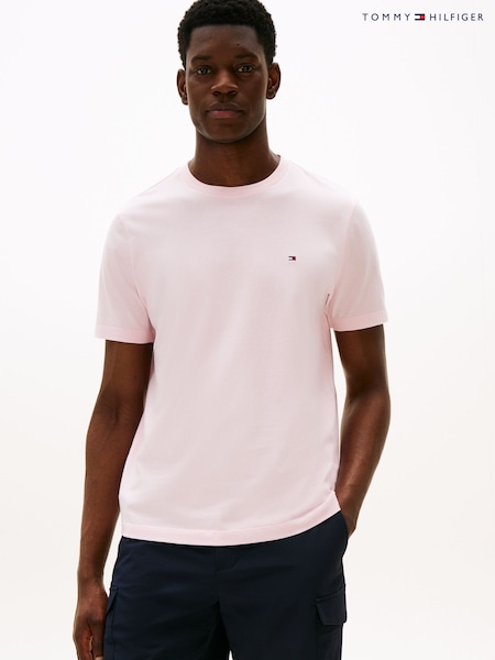 Tommy Hilfiger Pink Crew Neck T-Shirt (W59088) | £40