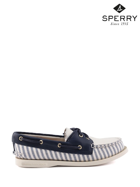 Sperry Authentic Original Boat White Shoes (W59218) | £100