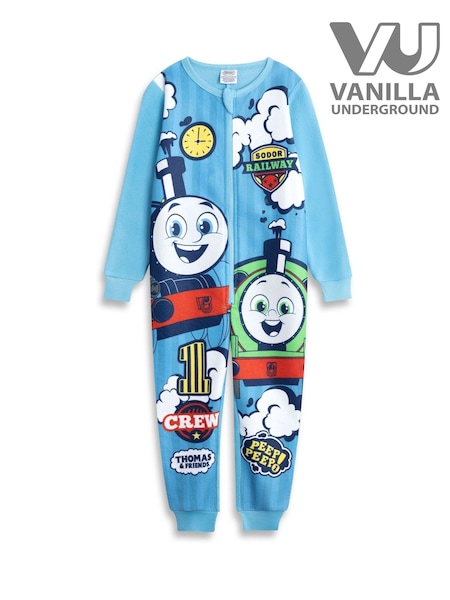 Vanilla Underground Blue Boys Thomas and Friends Onesie (W60306) | £18