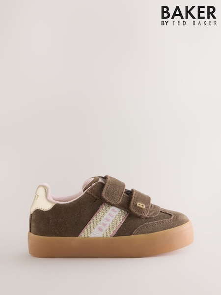 Baker by Ted Baker Tape Trainers with Gum Sole (W60440) | £38
