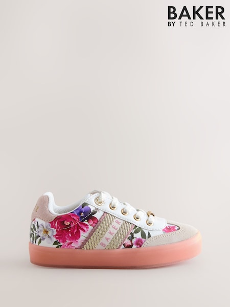 Baker by Ted Baker Tape Trainers with Gum Sole (W60449) | £40 - £42