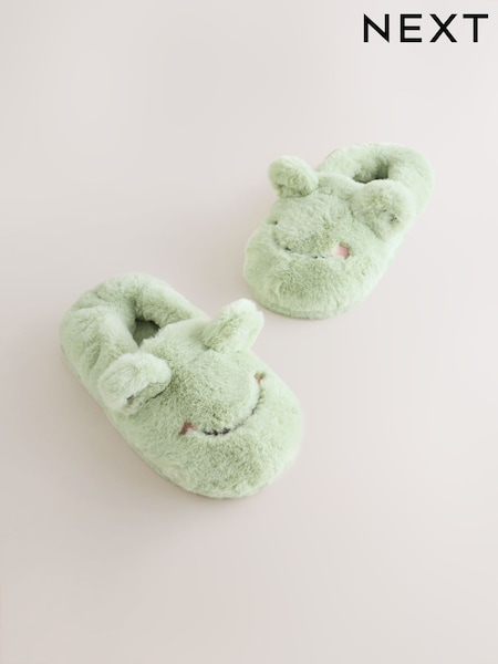 Green Frog Character Slippers (W60501) | £12 - £15