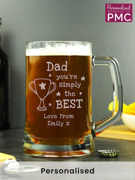 Personalised Simply The Best Pint Tankard Gift Set By PMC (W60679) | £18